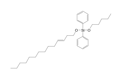 Silane, diphenylpentyloxy(tetradec-3-en-1-yloxy)-