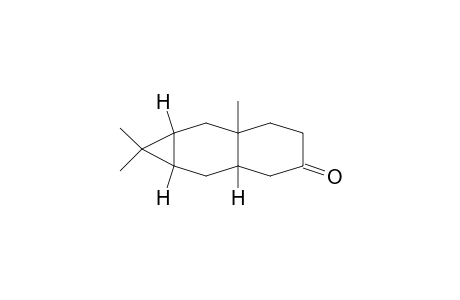 1,4,4-Trimethyl-tricyclo(5.4.0.0/3,5/)undecan-9-one