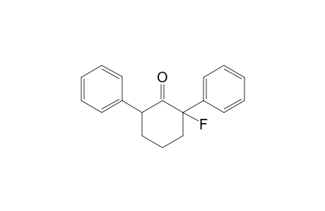 2-fluoro-2,6-diphenyl-cyclohexanone