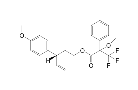 (+)-(3R)-mosher'S ester of (-)-3-(4-methoxyphenyl)pent-4-en-1-ol