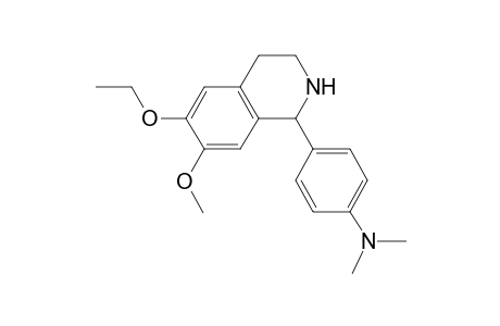 4-(6-Ethoxy-7-methoxy-1,2,3,4-tetrahydroisoquinolin-1-yl)-N,N-dimethyl-aniline