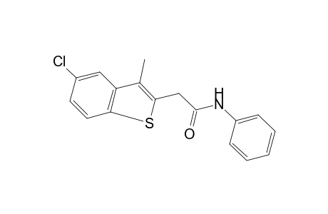 5-chloro-3-methylbenzo[b]thiophene-2-acetanilide