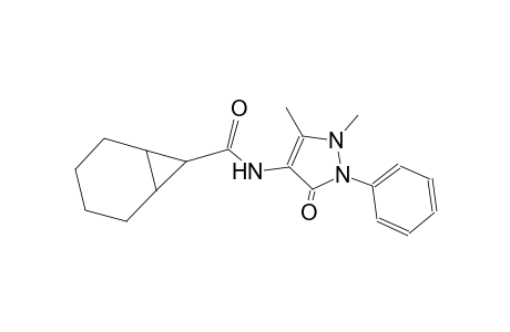 bicyclo[4.1.0]heptane-7-carboxamide, N-(2,3-dihydro-1,5-dimethyl-3-oxo-2-phenyl-1H-pyrazol-4-yl)-