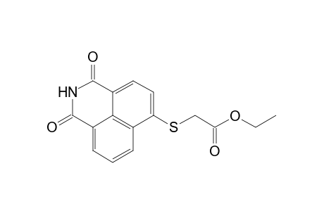 [(2,3-DIHYDRO-1,3-DIOXO-1H-BENZ[de]ISOQUINOLIN-6-YL)THIO]ACETIC ACID, ETHYLESTER