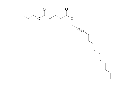 Glutaric acid, tridec-2-yn-1-yl 2-fluoroethyl ester