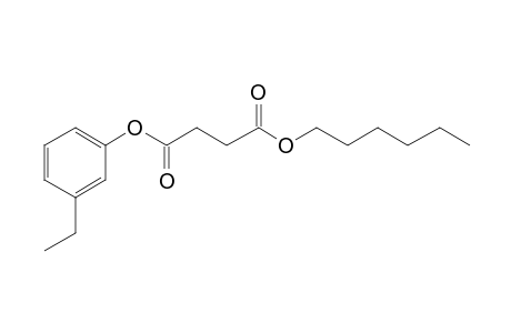 Succinic acid, 3-ethylphenyl hexyl ester