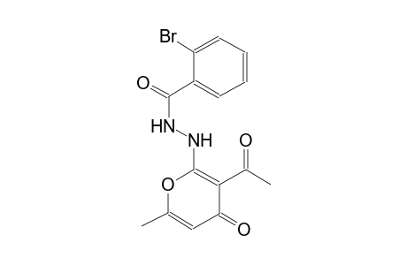 N'-(3-acetyl-6-methyl-4-oxo-4H-pyran-2-yl)-2-bromobenzohydrazide