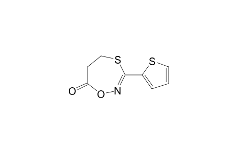 3-(2-THIENYL)-5,6-DIHYDRO-7H-1,4,2-OXATHIAZEPIN-7-ONE