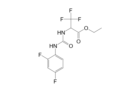 Ethyl 2-[3-(2,4-difluorophenyl)ureido]-3,3,3-trifluoropropionate