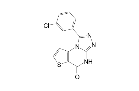 1-(3-Chlorophenyl)thieno[3,2-e][1,2,4]triazolo[4,3-a]pyrimidin-5(4H)-one