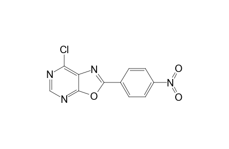 7-Chloranyl-2-(4-nitrophenyl)-[1,3]oxazolo[5,4-d]pyrimidine