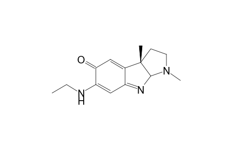 (8bS)-6-ethylamino-3,8b-dimethyl-2,3a-dihydro-1H-pyrrolo[2,3-b]indol-7-one