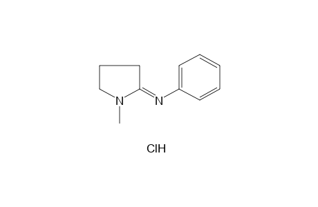 1-methyl-2-(phenylimino)pyrrolidine, hydrochloride