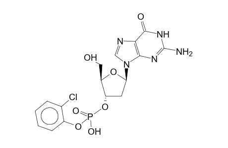 2'-Deoxyguanosine-3'-(2-chlorophenyl)-phosphate