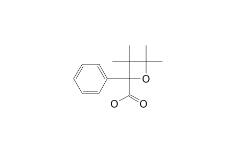 2-Oxetanecarboxylic acid, 3,3,4,4-tetramethyl-2-phenyl-, (.+-.)-