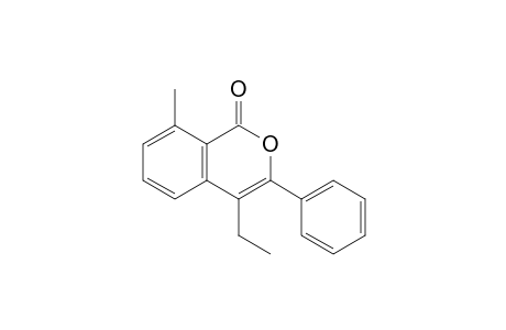 4-Ethyl-8-methyl-3-phenyl-1H-isochromen-1-one