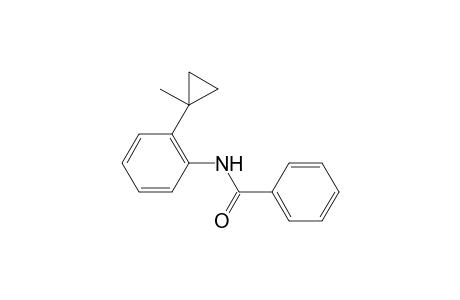 Benzamide, N-[2-(1-methylcyclopropyl)phenyl]-