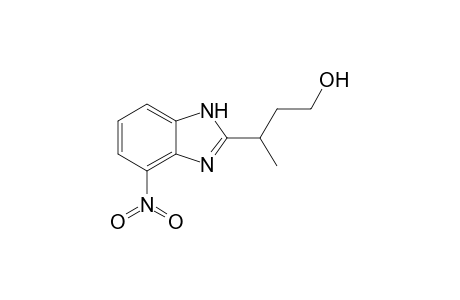 3-(4-Nitro-2-benzimidazolyl)-1-butanol