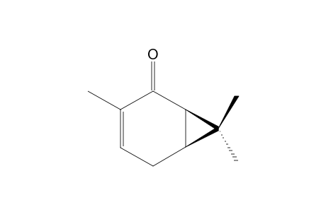 (1S,6R)-3,7,7-TRIMETHYLBICYCLO-[4.1.0]-HEPT-3-EN-2-ONE;3-CAREN-2-ONE