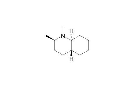 N,2-BETA-DIMETHYL-TRANS-DECAHYDROQUINOLINE