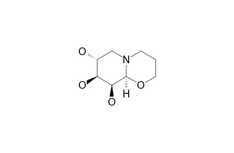 (7R,8S,9S,9aS)-2,3,4,6,7,8,9,9a-octahydropyrido[2,1-b][1,3]oxazine-7,8,9-triol