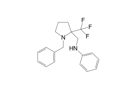 N-Benzyl-2-{[(N-phenyl)amino]methyl}-2-(trifluoromethyl)pyrrolidine