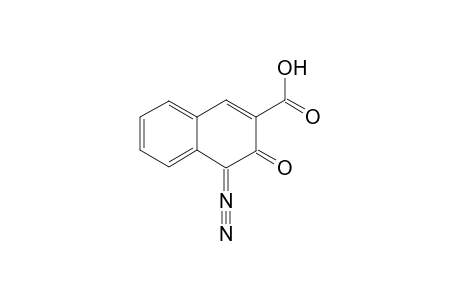 4-(1.lambda.(5)-diazynylidene)-3-oxo-3,4-dihydro-2-naphthalenecarboxylic acid