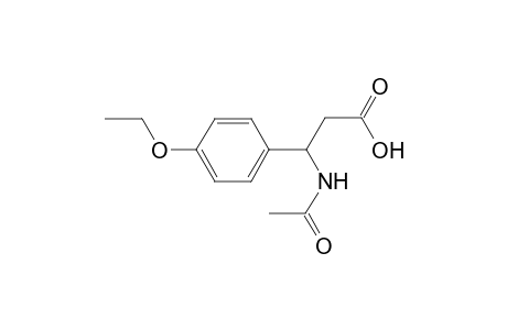 N-acetyl-3-(4-ethoxyphenyl)-beta-alanine