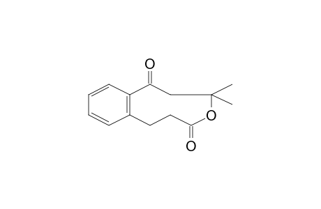 7,7-Dimethyl-6,7,10,11-tetrahydro-8-oxabenzocyclononene-5,9-dione