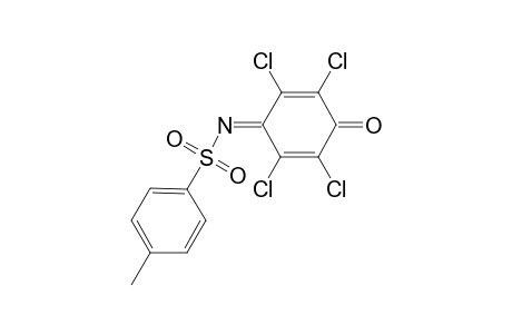N-4-METHYLPHENYLSULFONYL-2,3,5,6-TETRACHLORO-1,4-BENZOQUINONE_IMINE