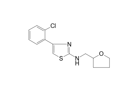 4-(2-Chlorophenyl)-N-(tetrahydro-2-furanylmethyl)-1,3-thiazol-2-amine