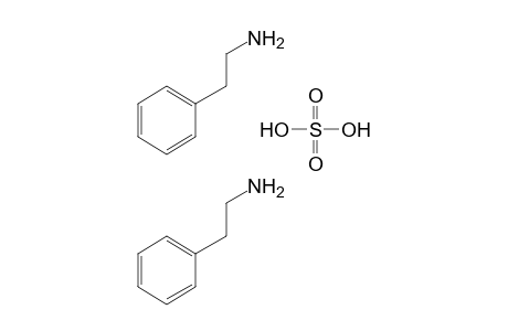phenethylamine, sulfate (2:1)
