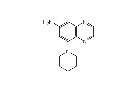 7-amino-5-piperidinoquinoxaline