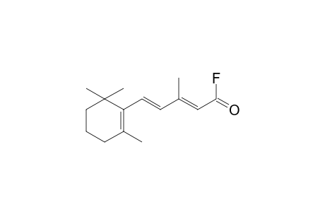 (2E,4E)-3-methyl-5-(2,6,6-trimethyl-1-cyclohexenyl)penta-2,4-dienoyl fluoride