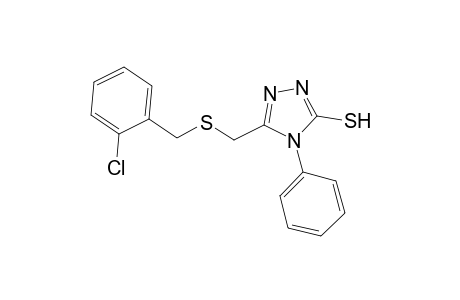 5-(2-Chloro-benzylsulfanylmethyl)-4-phenyl-4H-[1,2,4]triazole-3-thiol