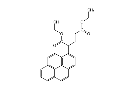 2-(1-pyrenyl)glutaric acid, diethyl ester