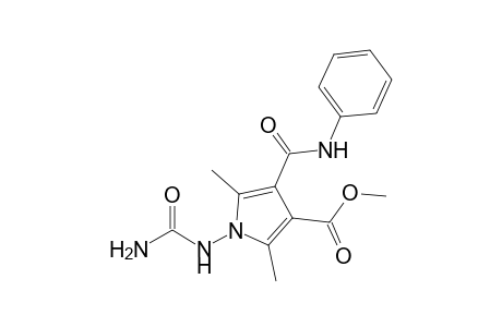 2,5-Dimethyl-3-methoxycarbonyl-4-(phenylaminocarbonyl)-1-ureidopyrrole