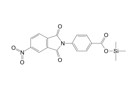 4-(5-Nitro-1,3-dioxo-1,3-dihydro-2H-isoindol-2-yl)benzoic acid, tms derivative