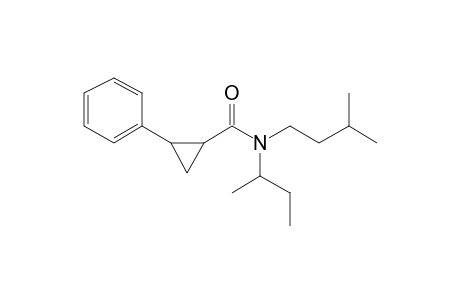 Cyclopropanecarboxamide, 2-phenyl-N-(2-butyl)-N-(3-methylbutyl)-