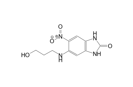 2H-benzimidazol-2-one, 1,3-dihydro-5-[(3-hydroxypropyl)amino]-6-nitro-