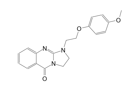 imidazo[2,1-b]quinazolin-5(1H)-one, 2,3-dihydro-1-[2-(4-methoxyphenoxy)ethyl]-