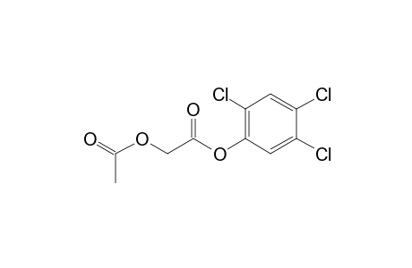 Acetoxyacetic acid, 2,4,5-trichlorophenyl ester