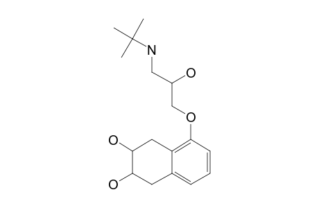 (2R,3S)-5-3-tert-Butylamino-2-hydroxypropoxy-1,2,3,4-tetrahydronaphthalene-2,3-diol