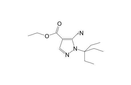 5-cyano-1-(1,1-diethylpropyl)pyrazole-4-carboxylic acid ethyl ester