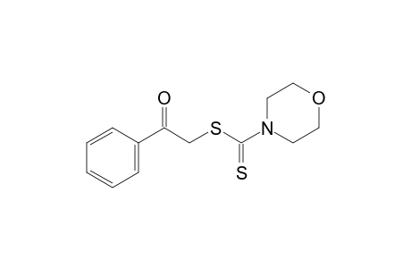 4-Morpholinecarbodithioic acid, phenacyl ester