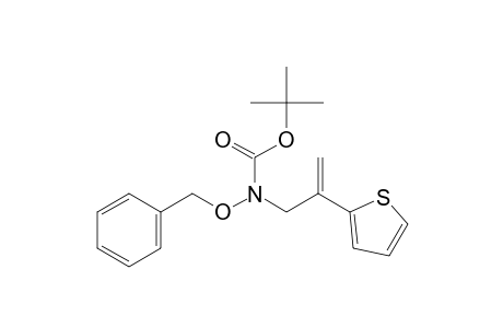 tert-Butyl benzyloxy[2-(thiophen-2-yl)-2-propenyl]carbamate
