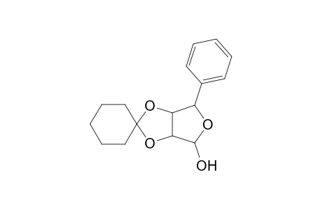 Spiro[cyclohexane-1,2'-furo[3,4-d][1,3]dioxol]-4'-ol, tetrahydro-6'-phenyl-