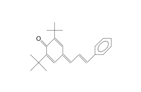 2,6-DI-TERT.-BUTYL-4-(3-PHENYL-2-PROPYLIDEN)-CYCLOHEXA-2,5-DIEN-1-ON