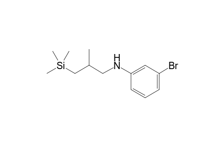 N-(2-Methyl-3-(trimethylsilyl)propyl)-3-bromoaniline