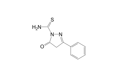 5-oxo-3-phenyl-2-pyrazoline-1-thiocarboxamide